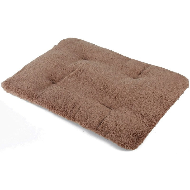 Self-Heating Pet Mat for Dogs and Cats Thick Warm Bed Pad Soft Thermal Blanket Non-Electric Heated Cushion for Winter