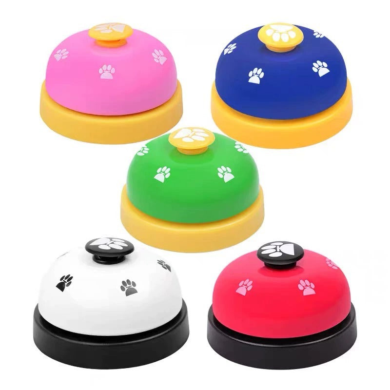 Pet Training Bell for Cats and Dogs Fun Interactive IQ Toy Feeding Bell for Smart Pets