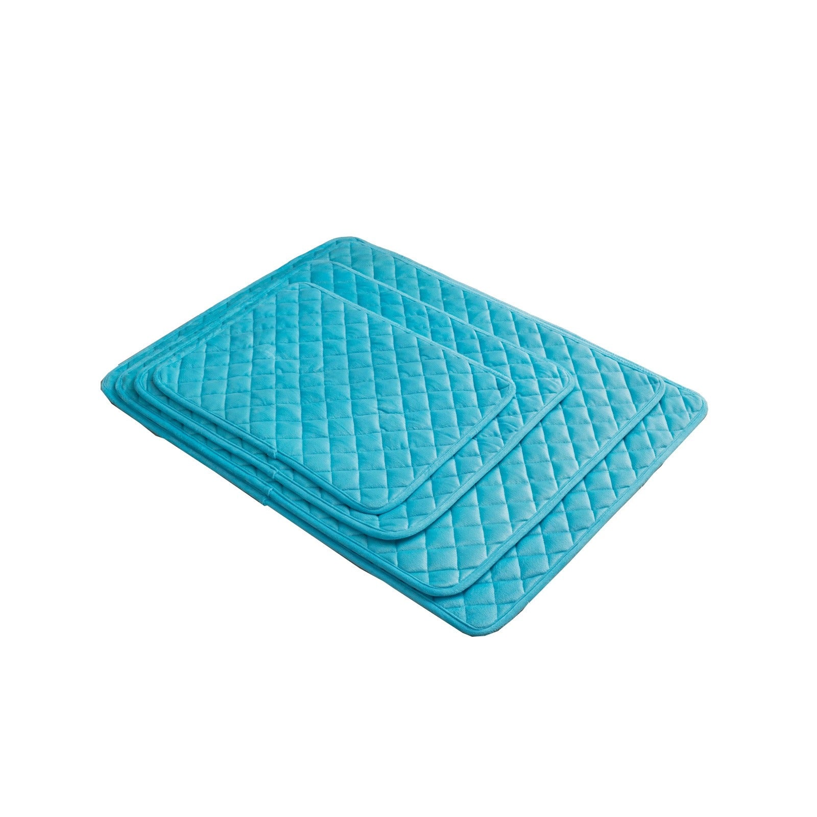 Plush Non-Slip Pet Mat Soft Sleeping Pad for Dogs and Cats Multi-Purpose Washable Blanket for Home and Car