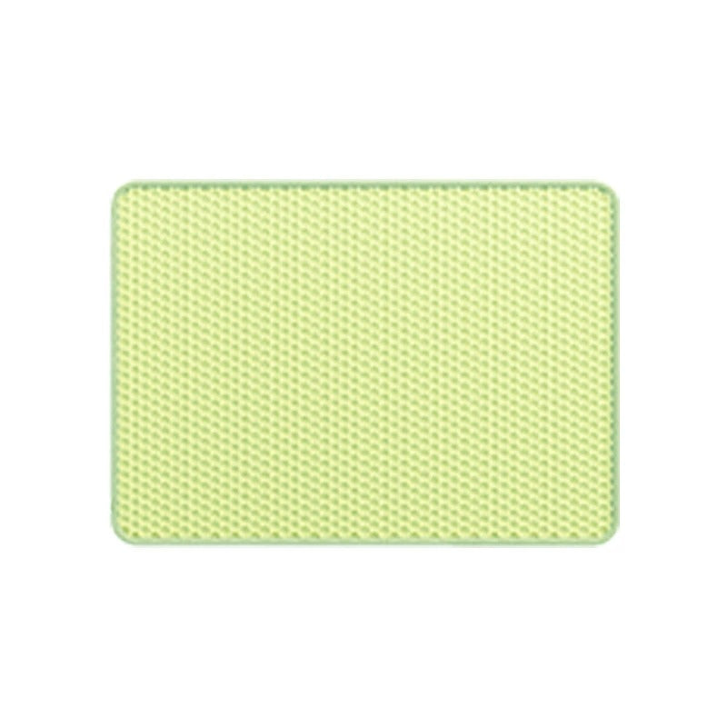 Double-Layer Cat Litter Mat Large Waterproof Trapping Pad for Cats